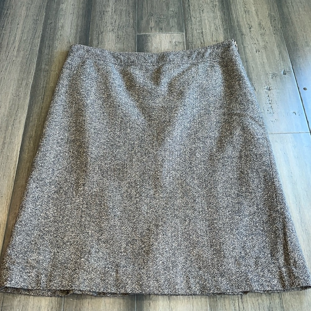 Gap wool blend skirt with lining